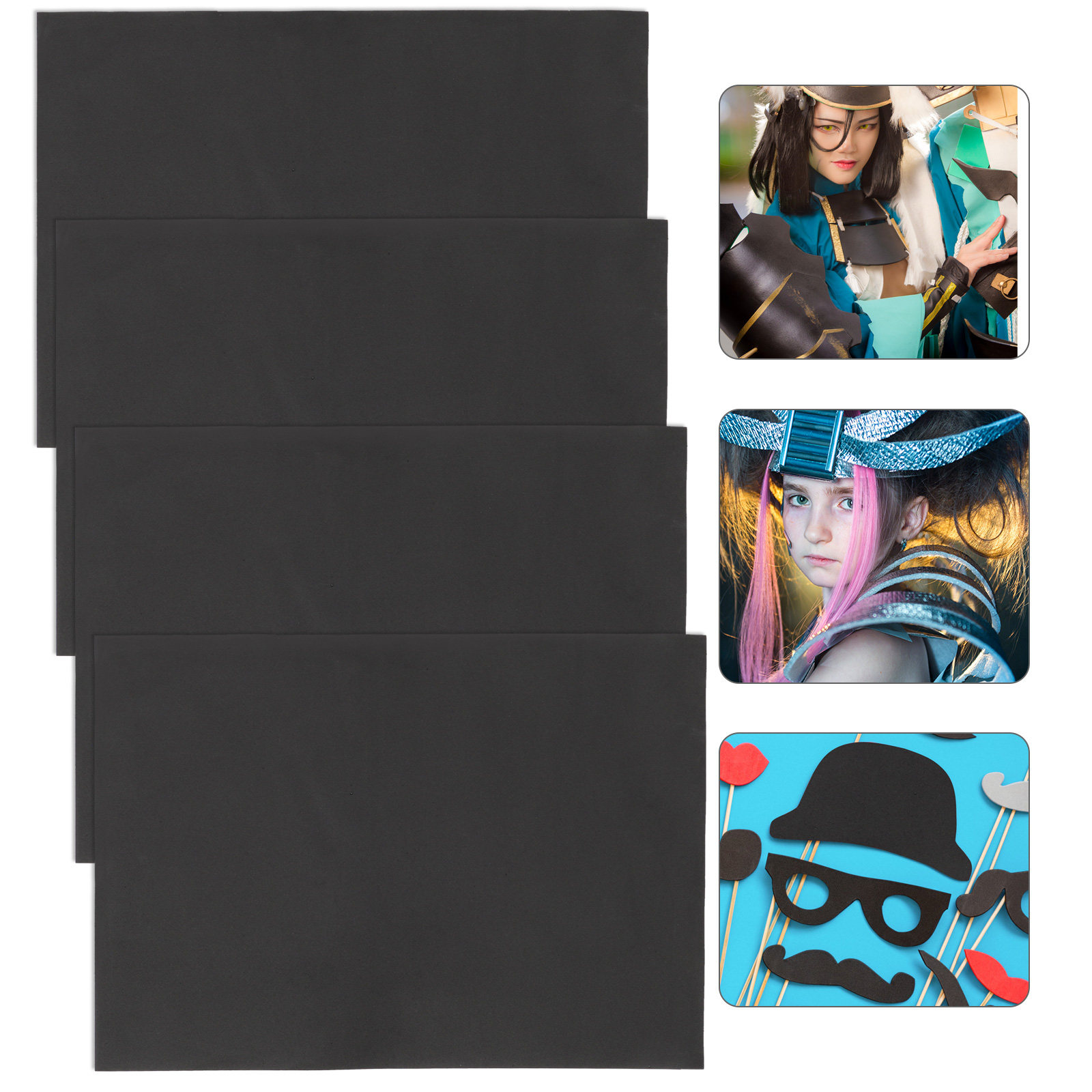 Cosplay Props Eva Foam - 4Pcs Foam Eva Board Sheets DIY