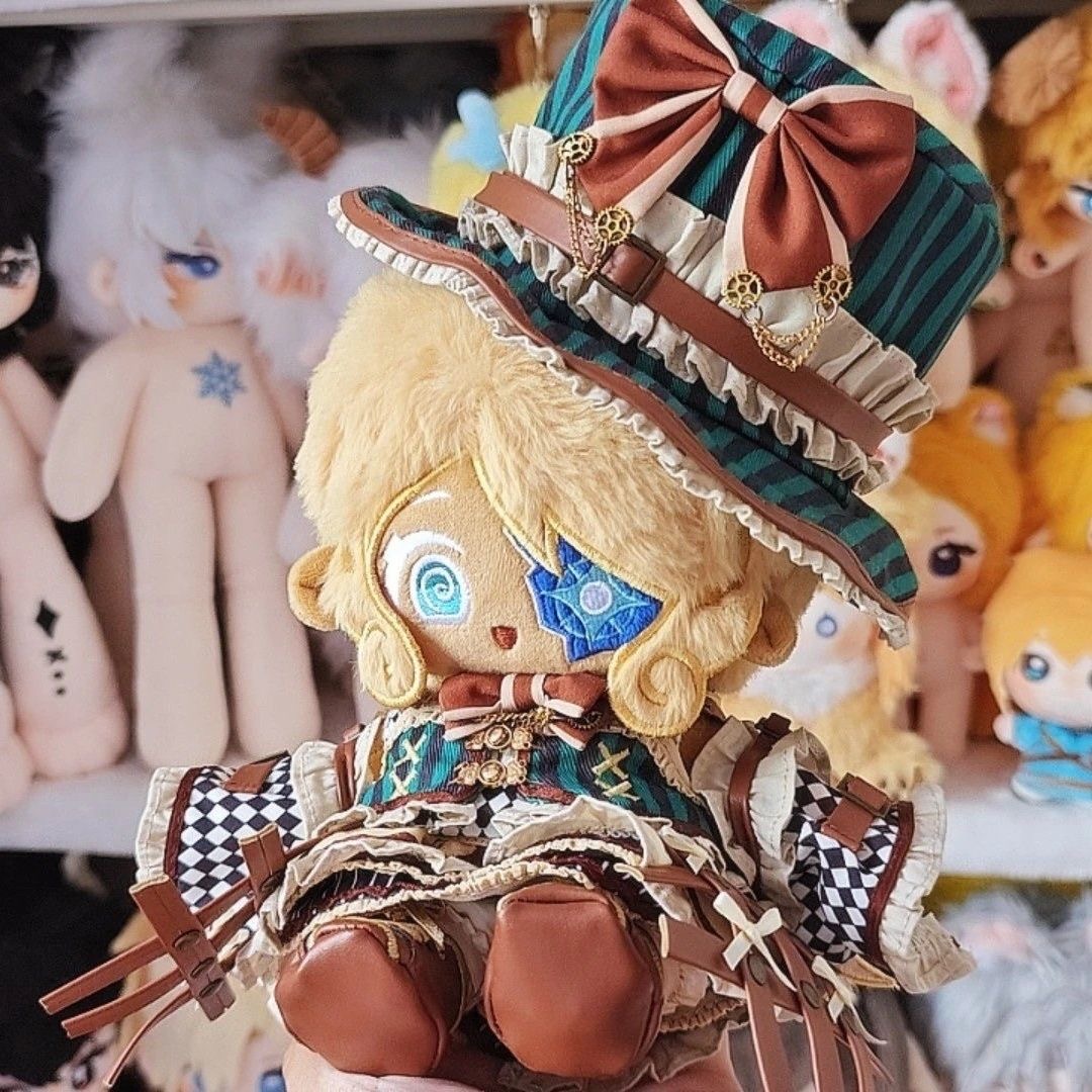 Prop De Cosplay - 20cm Timekeeper Cookie Plushie Dolls Anime