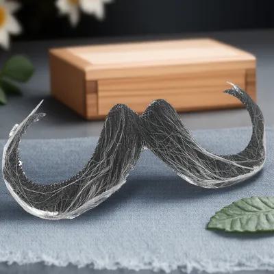 Easy Cosplay Prop - Realistic Fake Beard Lifelike Mustache for