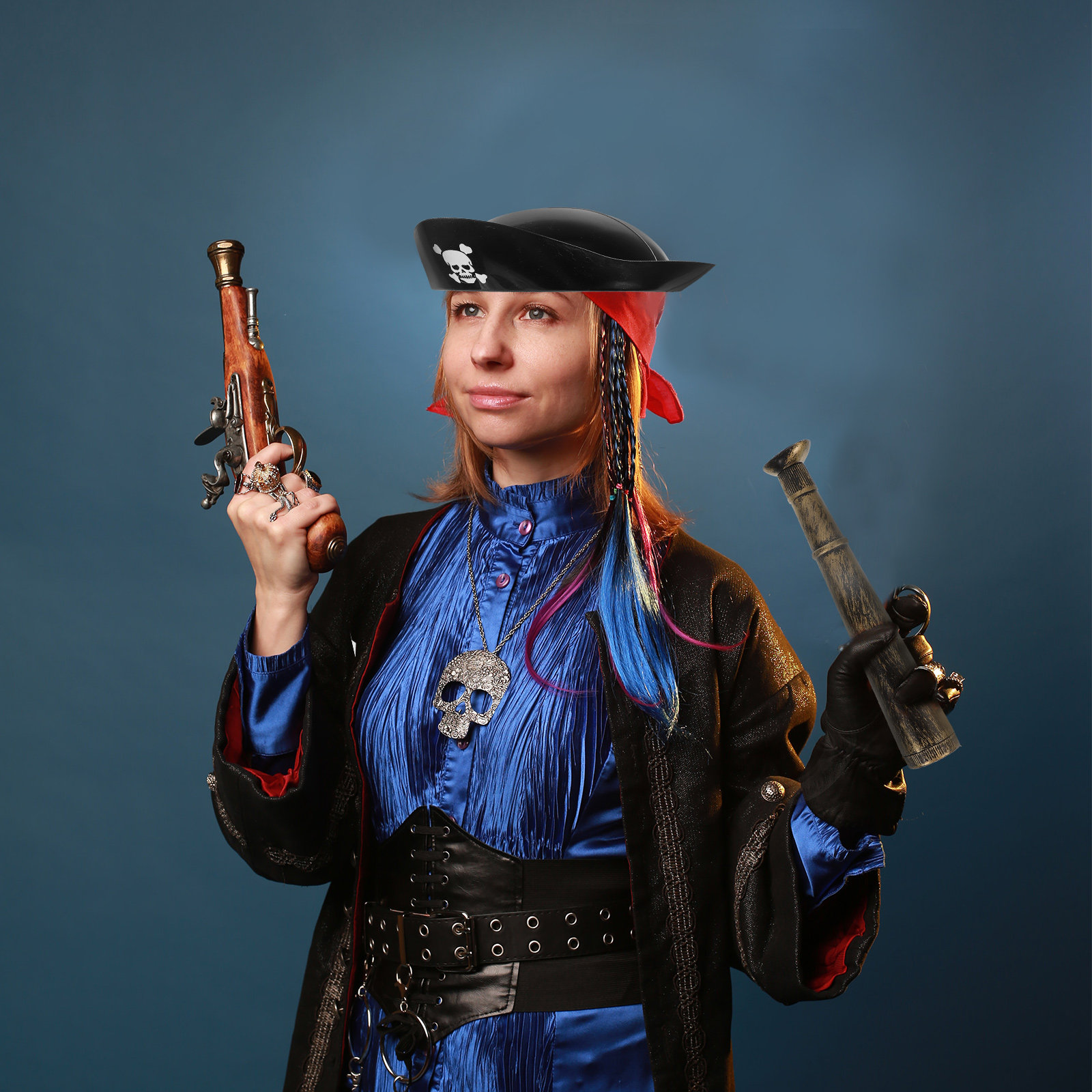 Easy Cosplay Prop - Pirate Costume Kit Easy Wear Cosplay