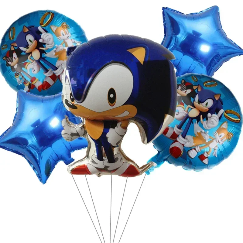 Cosplay Fireball Prop - 5pcs Sonics Ball Star Aluminum Film