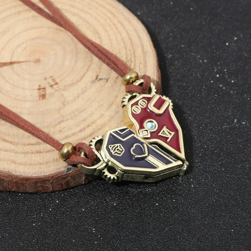 Game Arcane Caitlyn Vi Necklac - Magnetic Clasp Cosplay 评论和价格