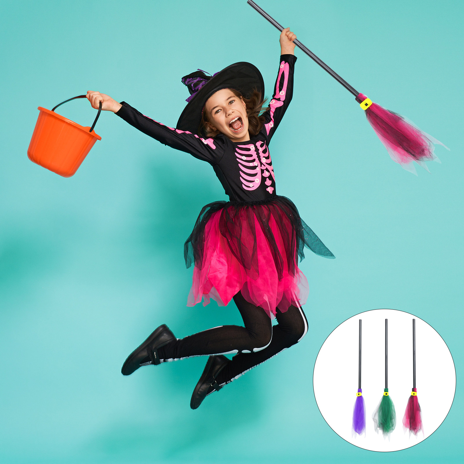 Halloween witch broom props fo - Easy Cosplay Prop 评论和价格