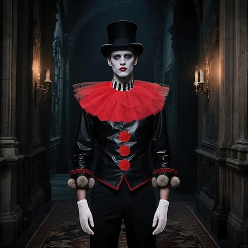 5Pcs/Set Halloween Clown Costu - Cosplay Prop Kit 评论和价格