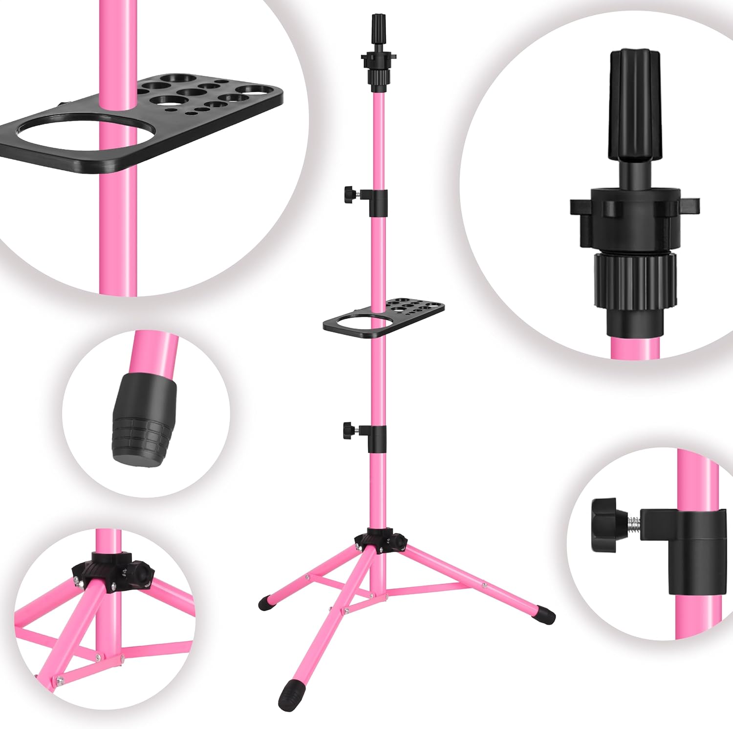 Wig Tripod Stand with Tray 125 - Aerith Cosplay Prop 评论和价格