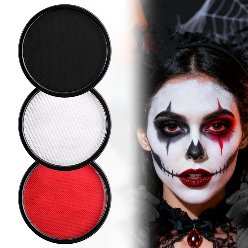 3pcs Black White Red Water‑Bas - Cosplay Prop Paint 评论和价格