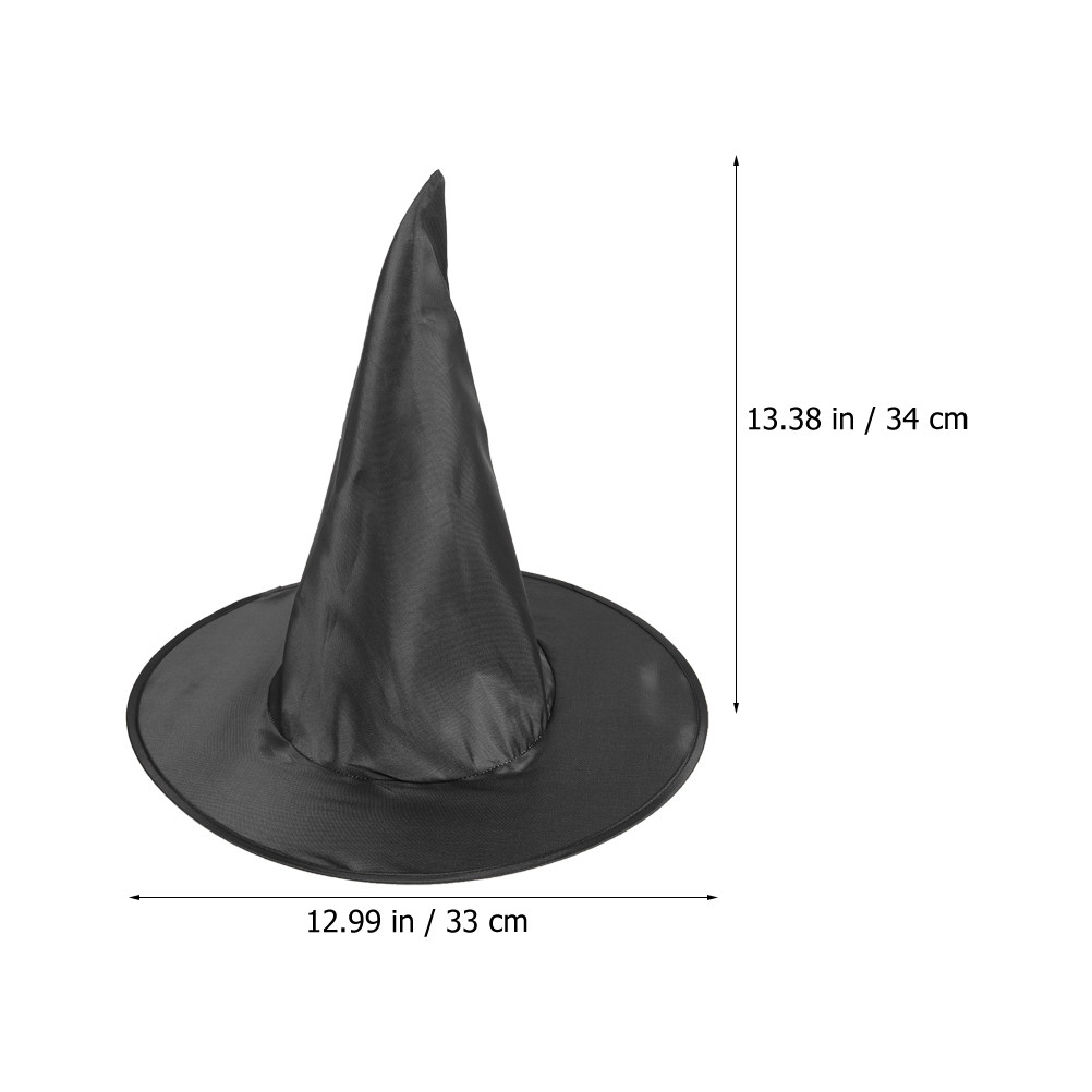 8Pcs Halloween Witch Hat Wide  - Easy Cosplay Prop 评论和价格