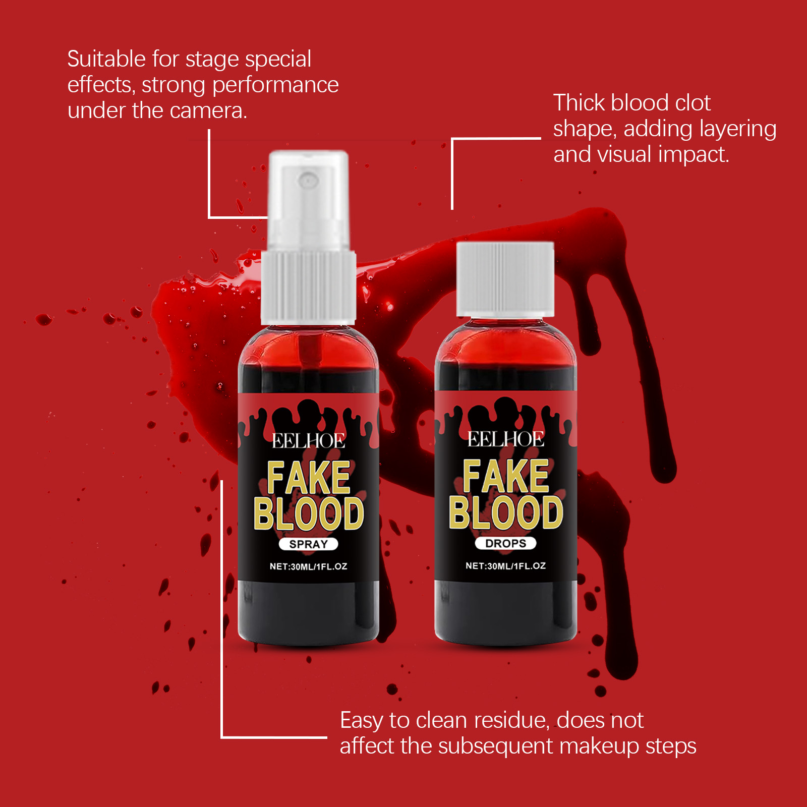 Professional Halloween Fake Bl - Cosplay Prop Paint 评论和价格