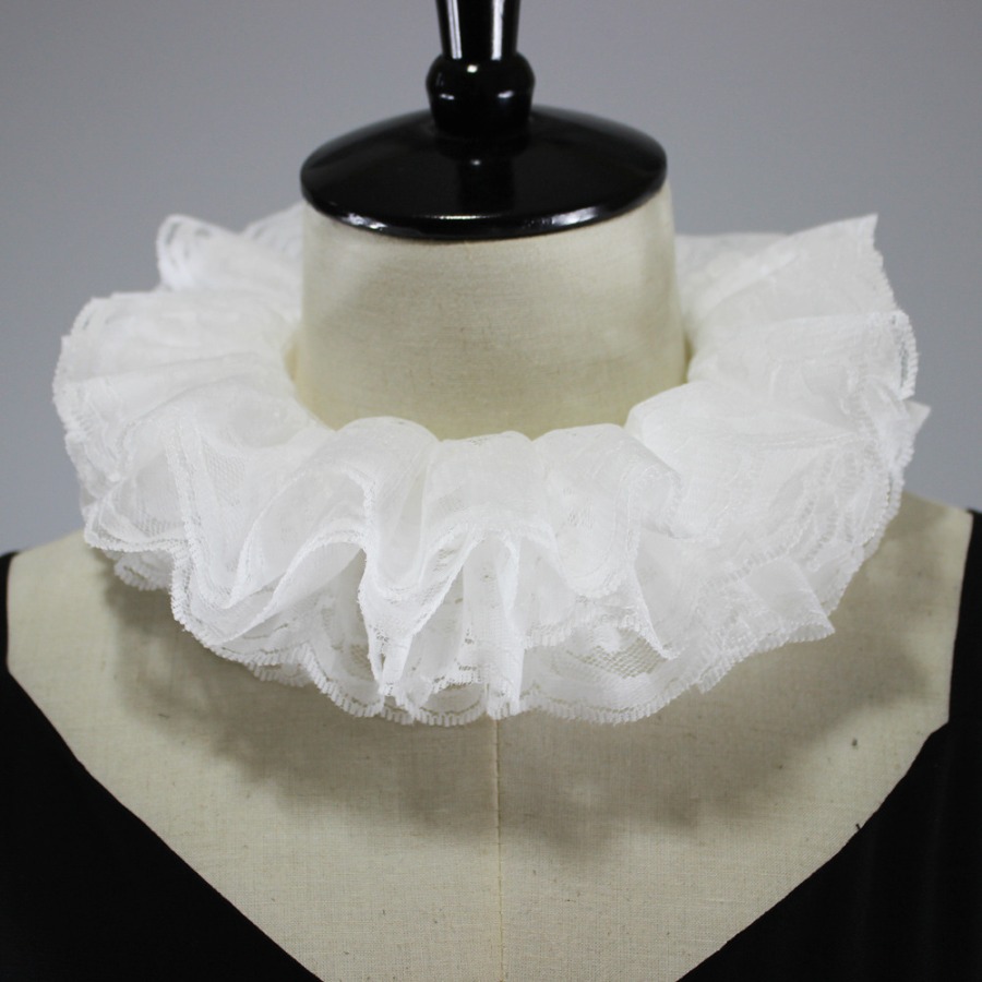 New Women Vintage Layered Ruff - Detachable Cosplay Prop 评论和价格
