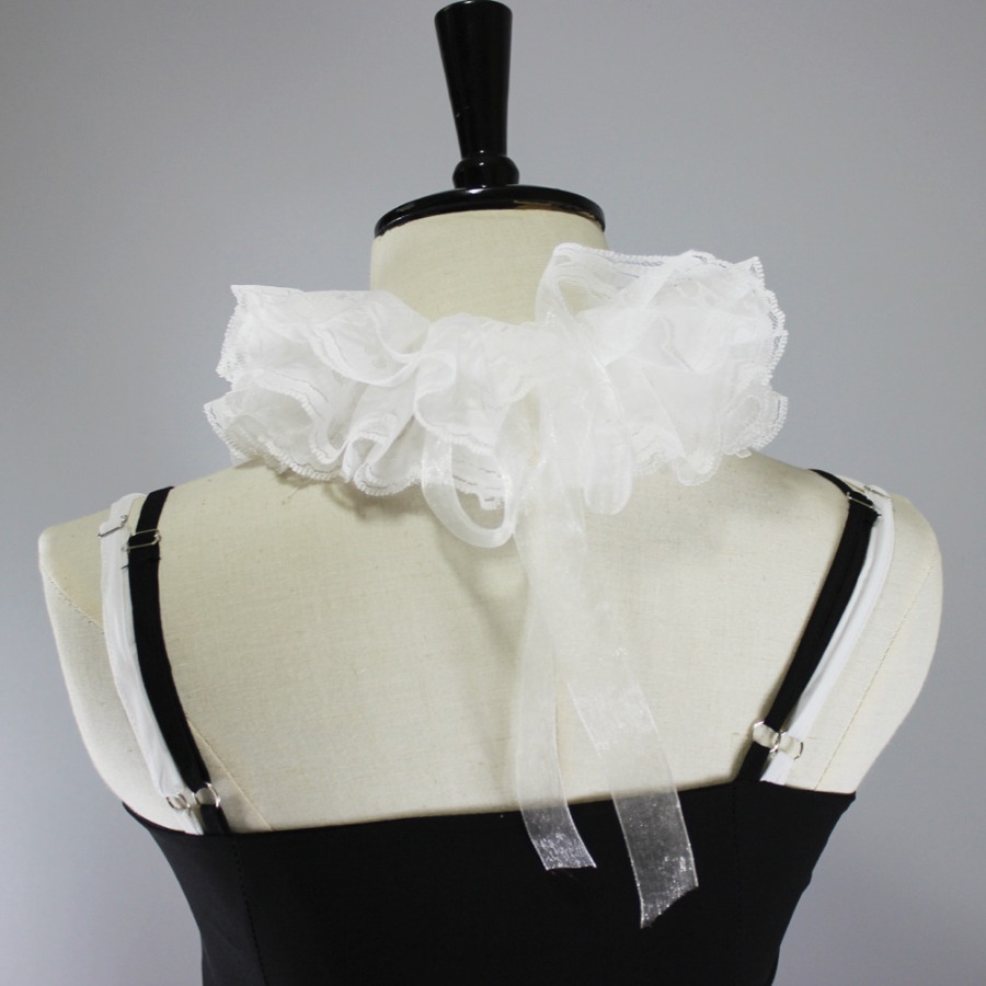 New Women Vintage Layered Ruff - Detachable Cosplay Prop 评论和价格