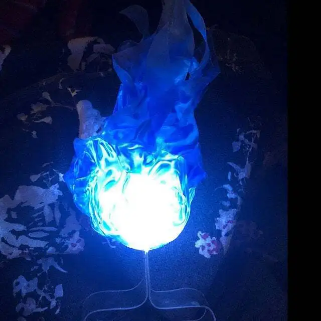 New LED Floating Flame Ball Ha - Cosplay Fireball Prop 评论和价格