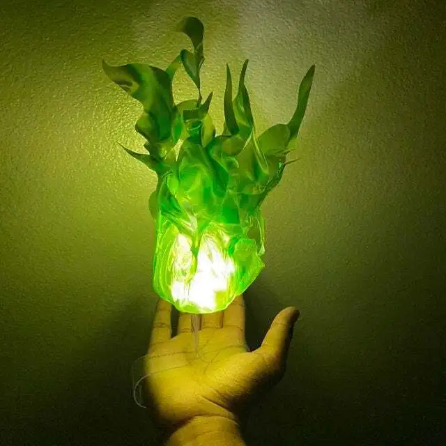 New LED Floating Flame Ball Ha - Cosplay Fireball Prop 评论和价格