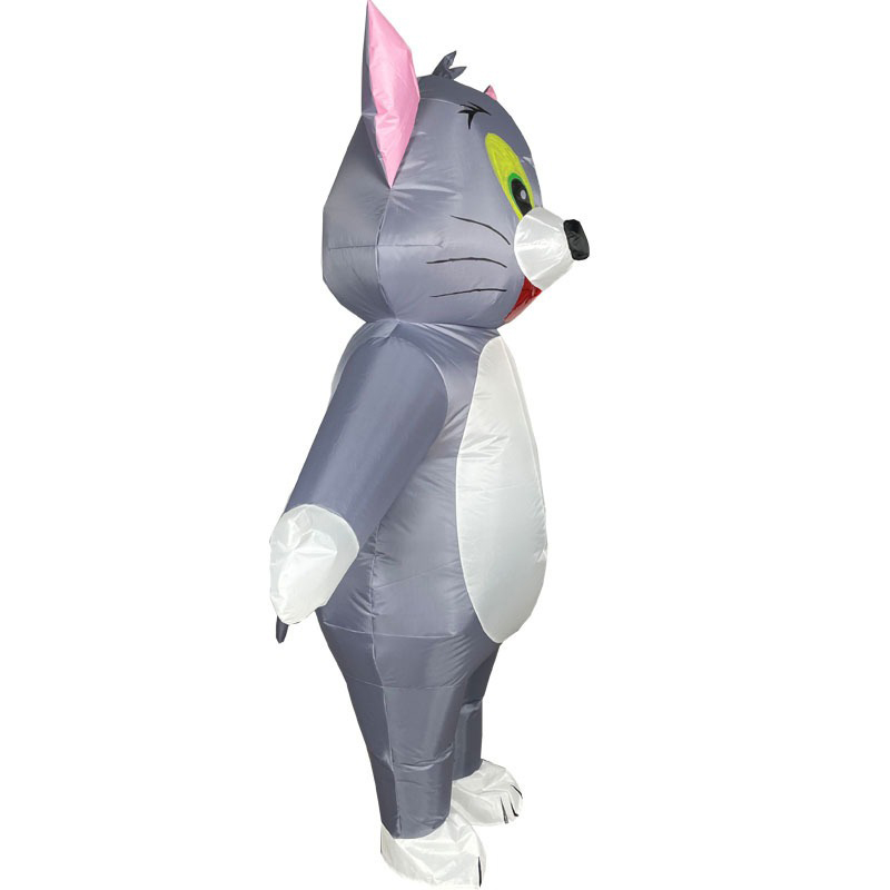 Grey Cat Inflatable Suit Full  - Cosplay Prop Business 评论和价格