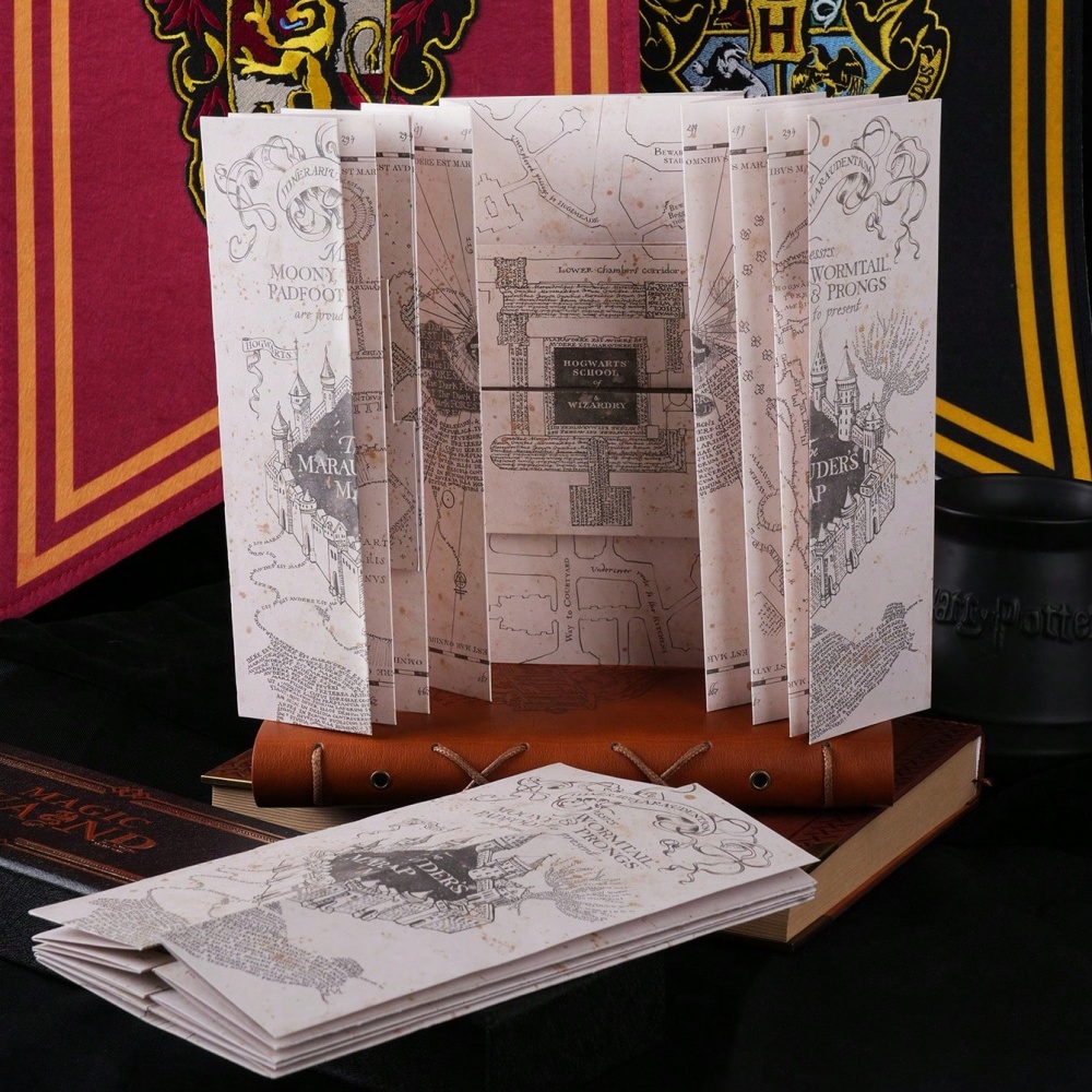 1PC Map Of The Marauder's Scho - Prop De Cosplay 评论和价格